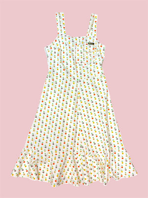SECOND HAND 90S FLOWER MAXI DRESS