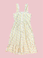 SECOND HAND 90S FLOWER MAXI DRESS