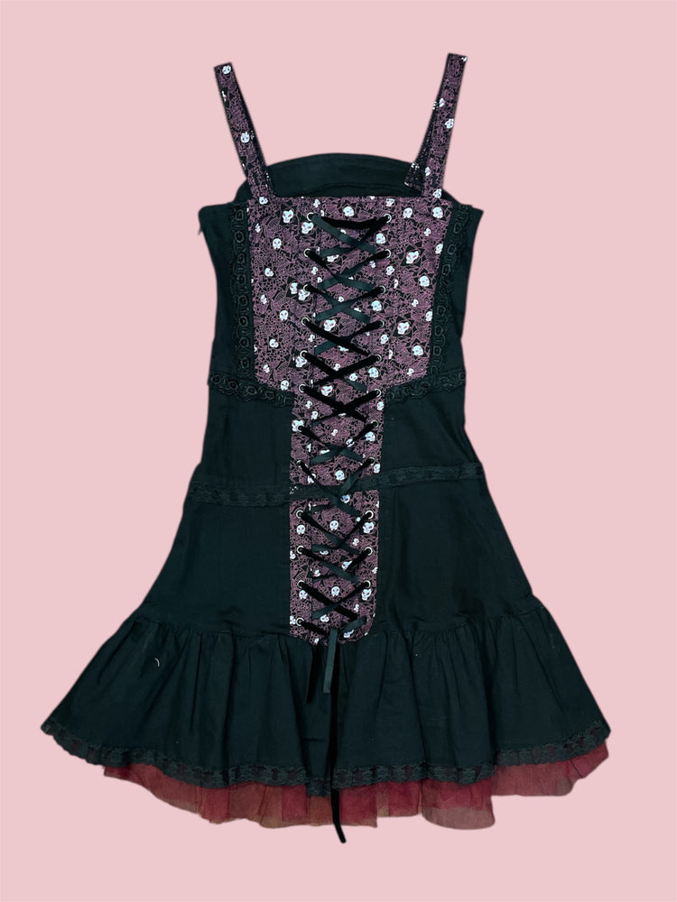 SECOND HAND SKULL CRIMINAL DAMAGE DRESS