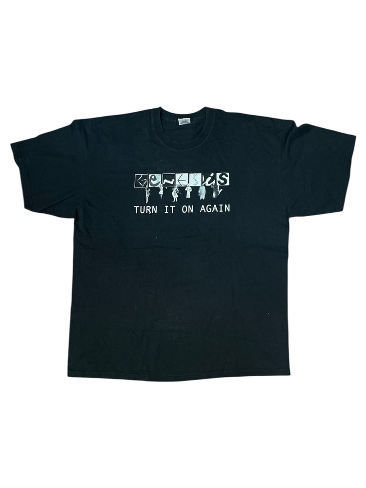 SECOND HAND GENESIS TURN IT ON AGAIN TOUR SHIRT 2007