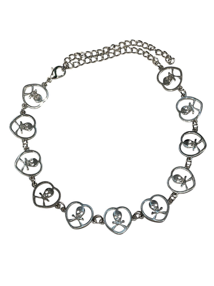 MULTIPLE SKULL CHOKER