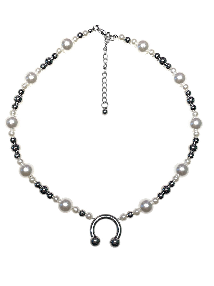 PEARL SEPTUM NECKLACE