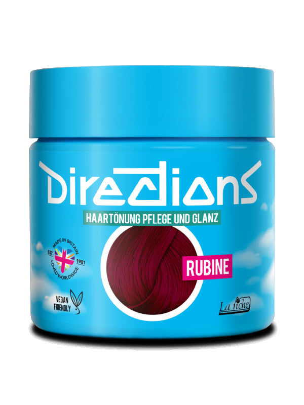 DIRECTIONS HAIRCOLOR RUBINE