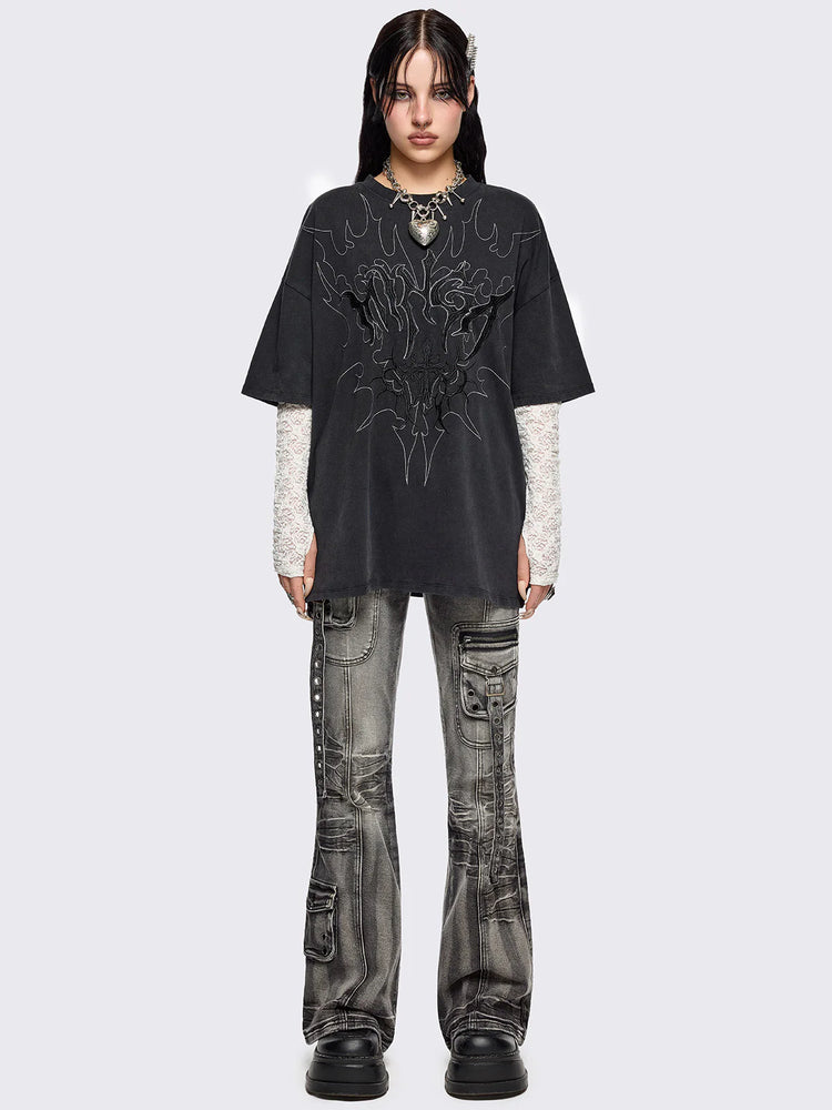 MINGA SWEETBURN LAYERED SHIRT