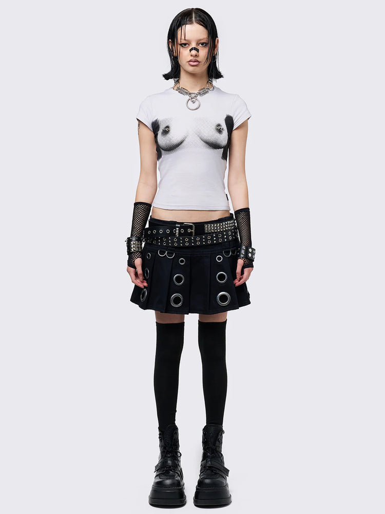 MINGA UNCENSORED BABY TEE