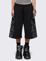MINGA LONDON GRITTY SWEAT SHORTS