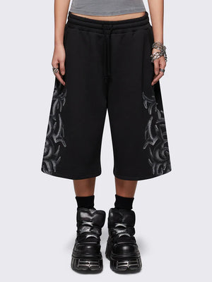 MINGA LONDON GRITTY SWEAT SHORTS