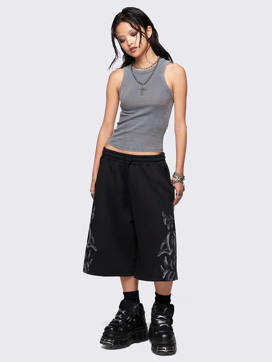 MINGA LONDON GRITTY SWEAT SHORTS