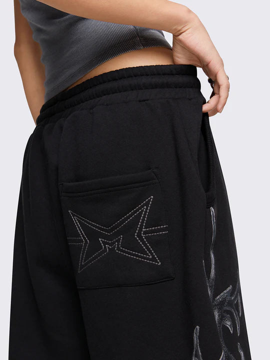 MINGA LONDON GRITTY SWEAT SHORTS