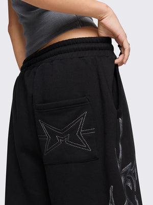 MINGA LONDON GRITTY SWEAT SHORTS