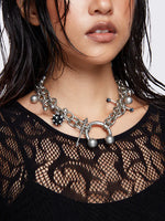 MINGA LONDON HARSH CHARMS NECKLACE