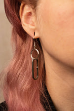 ELEPHANT EGG EARRING CHUNKY CHAIN