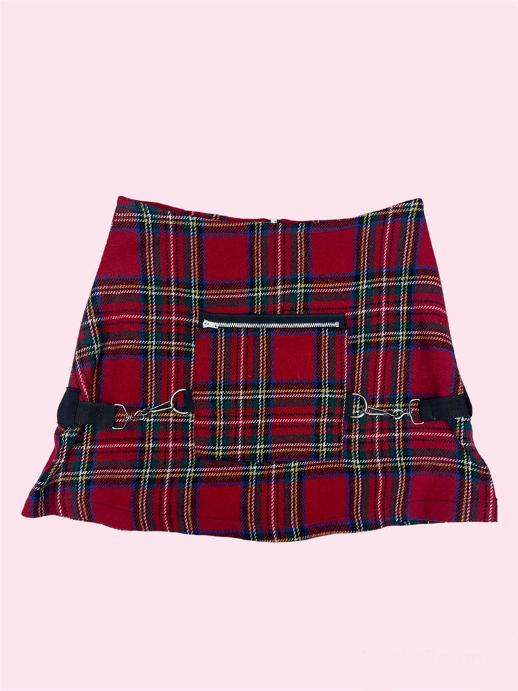 SECONDHAND 90S/00S XTRAX TARTAN SKIRT