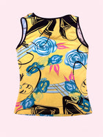 SECOND HAND IL SOLE MODA ITALY YELLOW TANKTOP