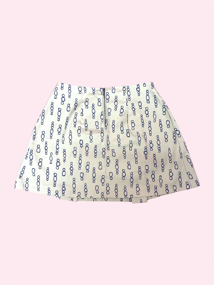 SECONDHAND 90S/00S PATTERN SKIRT