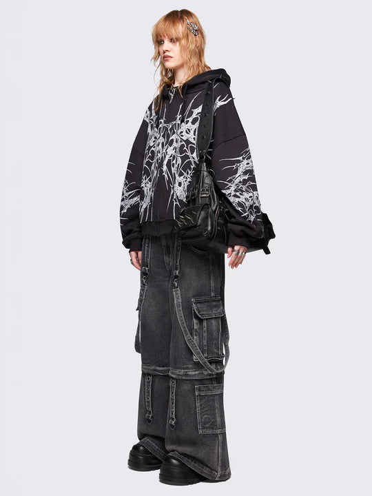 
            
                Bild in den Galerie-Viewer laden,MINGA LONDON INSANE ZIP UP HOODIE
            
        