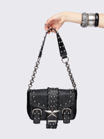 MINGA LONDON JET STAR VEGAN SHOULDER BAG