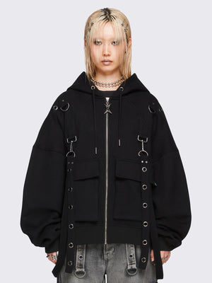 MINGA TREK ZIP UP HOODIE