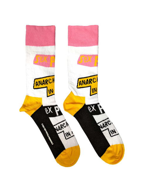 SEX PISTOLS ANARCHY UK SOCKS