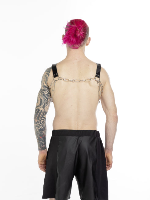 CLAW BERLIN CHEST HARNESS BLACK