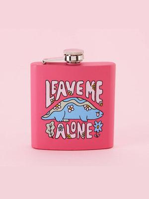 PUNKY PINS LEAVE ME ALONE HIP FLASK