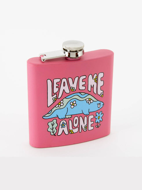 PUNKY PINS LEAVE ME ALONE HIP FLASK