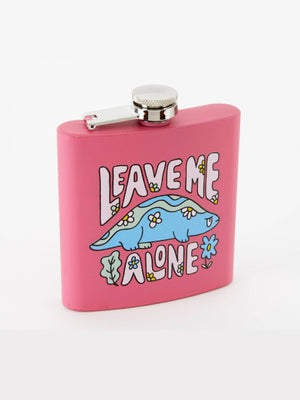 PUNKY PINS LEAVE ME ALONE HIP FLASK