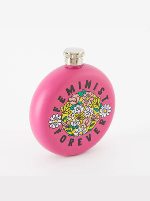 
            
                Load image into Gallery viewer, PUNKY PINS FEMINIST FOREVER HIP FLASK
            
        