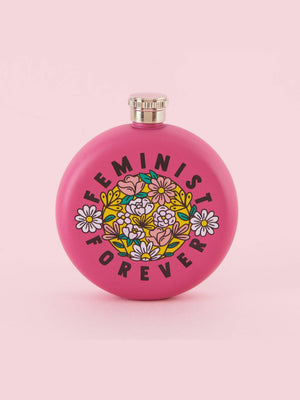 
            
                Load image into Gallery viewer, PUNKY PINS FEMINIST FOREVER HIP FLASK
            
        