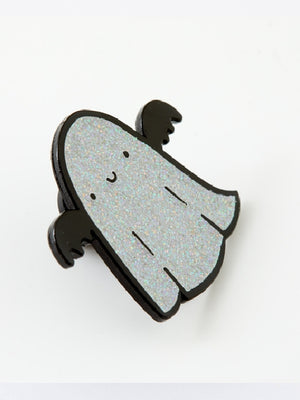 
            
                Load image into Gallery viewer, PUNKY PINS GHOST ENAMEL PIN
            
        