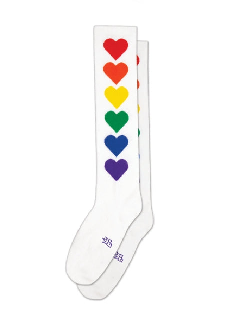 GUMBALL POODLE RAINBOW HEARTS