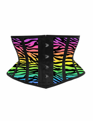 <tc>DAISY CORSET RAINBOW HEART UNDERBOOB CORSET</tc>