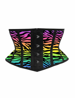 
            
                Load image into Gallery viewer, DAISY CORSETS RAINBOW TIGER CORSET LV1589
            
        