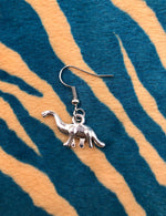 DINO ON HOOK EARRING