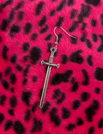 SWORD ON HOOK EARRING