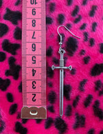 SWORD ON HOOK EARRING