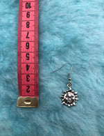 SUN WITH FACE HOOK EARRING