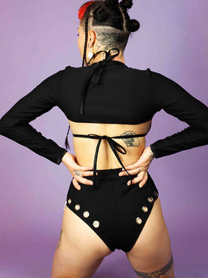INDYANNA BLACK SHRUG