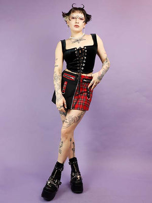 
            
                Load image into Gallery viewer, INDYANNA PAULINE CORSET TOP BLACK
            
        