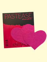 PASTEASE PINK GLITTER HEART