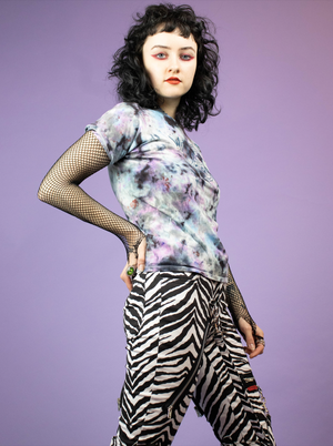 HYBRID PUNK'S DREAM BABY WIPERS TIE DYE TEE
