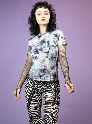 HYBRID PUNK'S DREAM BABY WIPERS TIE DYE TEE
