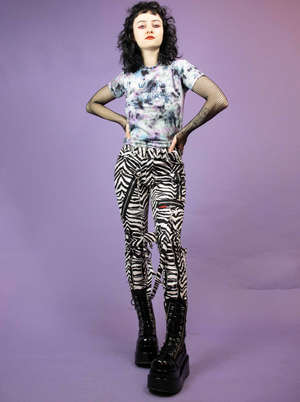 HYBRID PUNK'S DREAM BABY WIPERS TIE DYE TEE