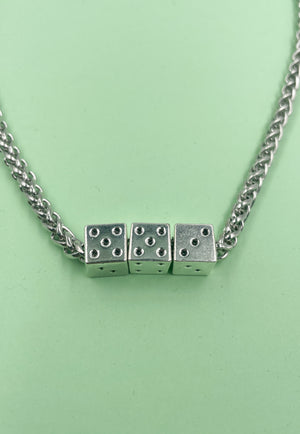 EXIT MULTIPLE DICES NECKLACE