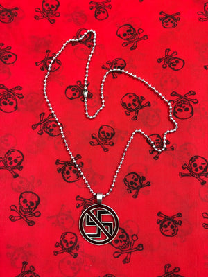 FUCK NAZIS NECKLACE