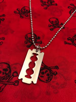 RAZOR BLADE NECKLACE SMALL