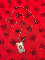 ACE OF SPADES NECKLACE