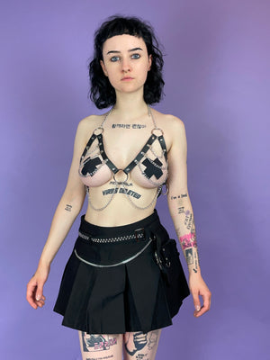 
            
                Load image into Gallery viewer, EXIT BRA HARNESS WITH CHAINS Nr. 18
            
        