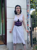 DAISY CORSETS LILA HARLEQUIN UNDERBOOB CORSET