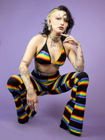 ONE BY ONE RAINBOW BIKINI TOP
